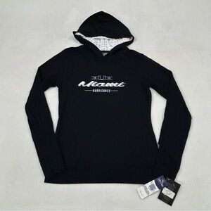 NCAA University Of Miami Hurricanes Levelwear Lightweight Sweatshirt Women’s S